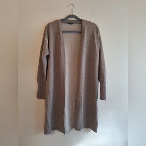 Lafayette 148 medium brown duster